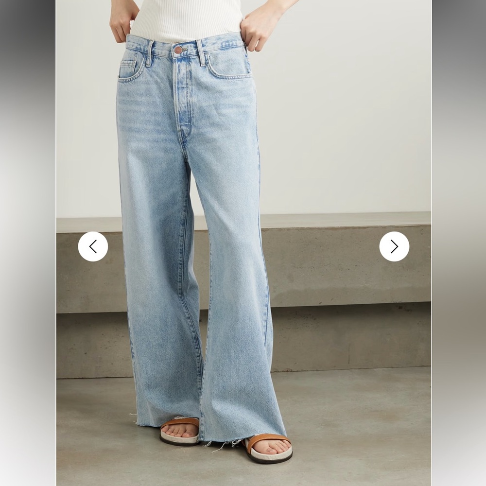 Frame Denim Light Blue Flare Jeans